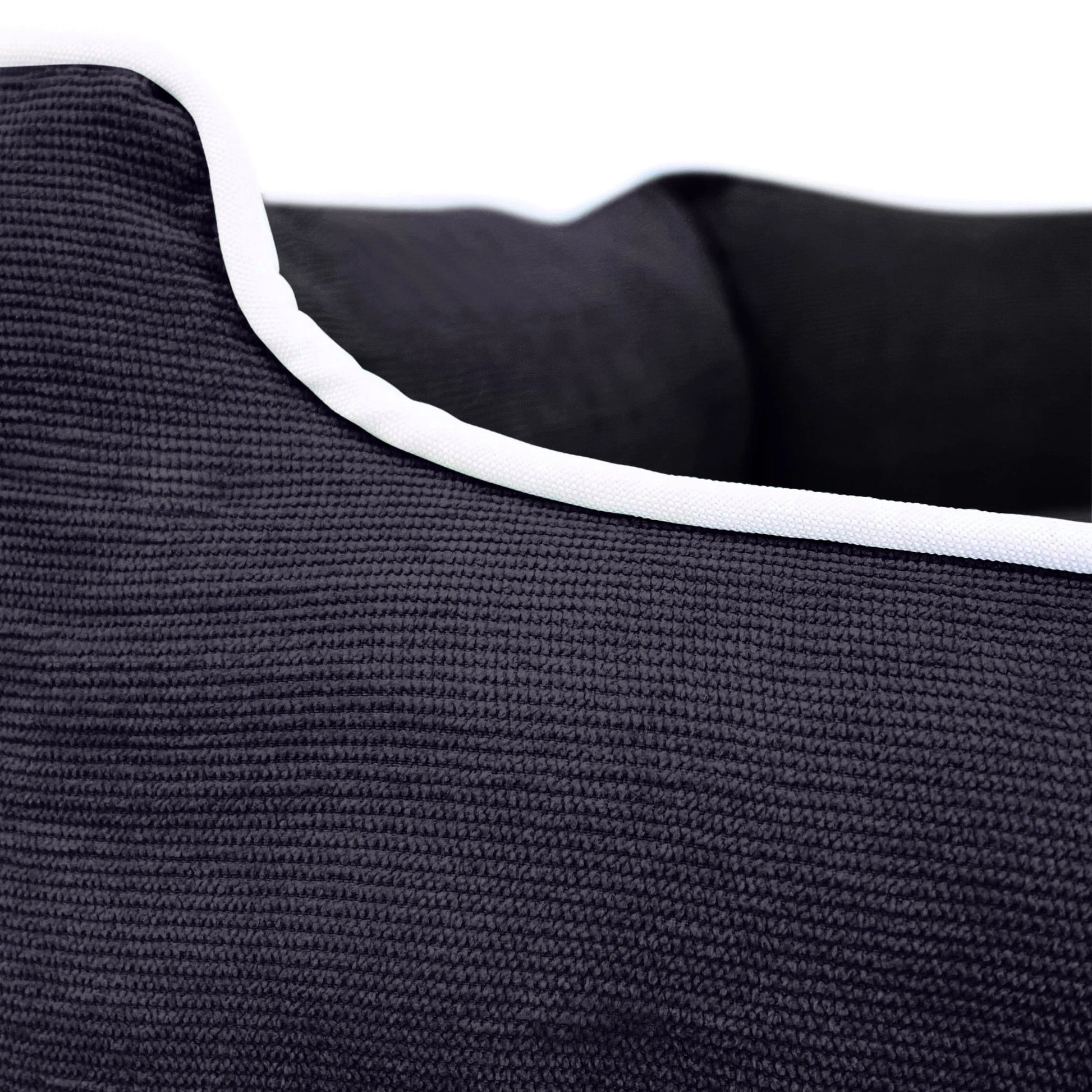 BLACK Corduroy LUXURY Dog Bed, Machine Washable, Pet Bed, Dog Gift, Premium Dog Bed, Small to Medium Sized Dogs, Puppy Bed, Dog Mattress