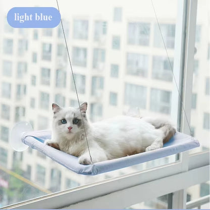 Cat Hammock Hanging Cat Bed Bearing Comfortable Cat Sunny Window Feline Naptime Seat Mount Kitten Climbing Frame Pet Product