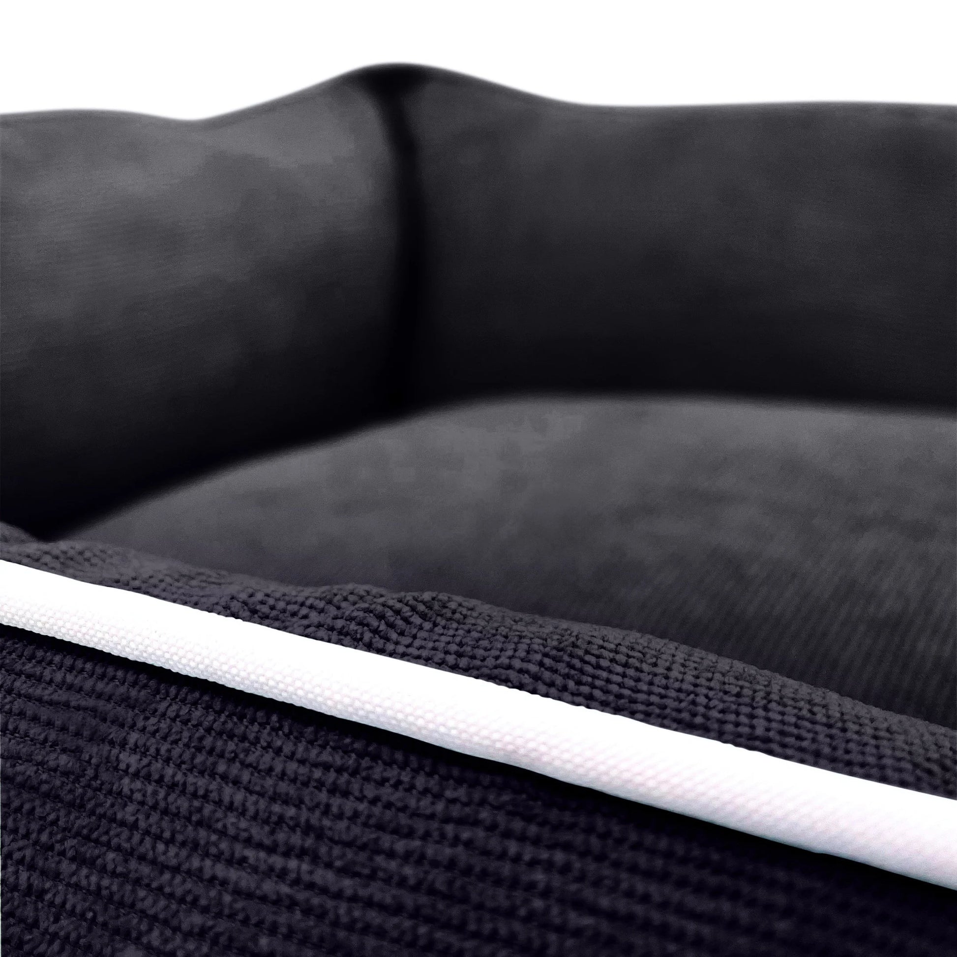 BLACK Corduroy LUXURY Dog Bed, Machine Washable, Pet Bed, Dog Gift, Premium Dog Bed, Small to Medium Sized Dogs, Puppy Bed, Dog Mattress