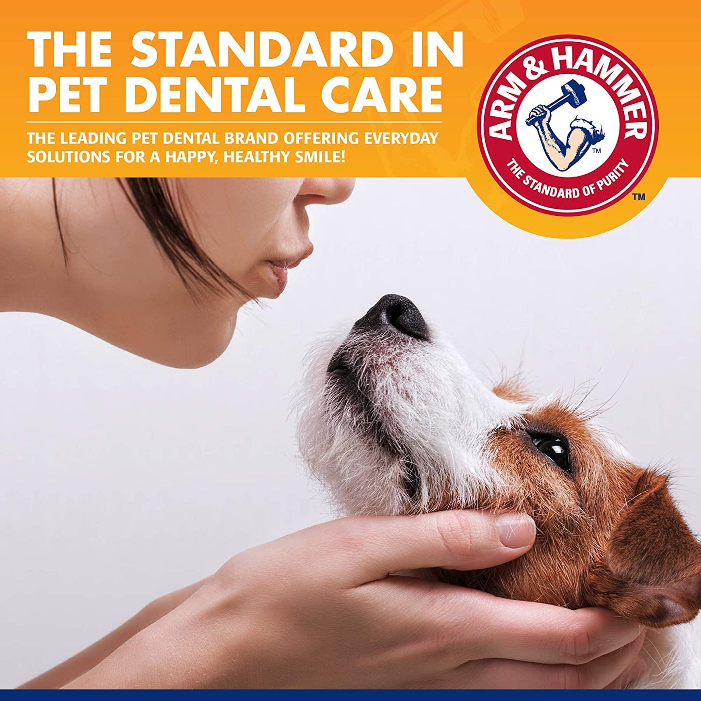 for Pets Tartar Control Dog Dental Kit, Enzymatic Toothpaste with Toothbrush and Fingerbrush, Baking Soda Formula Reduces Plaque and Tartar, Safe for Puppies, Beef Flavor, 3-Piece