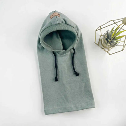 Pet Dog Outdoor Protection from Cold Autumn and Winter Windproof Hat Keep Warm Dog Headwear Dog Soothing Headgear
